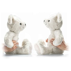 Steiff Heavenly Hugs Benno Teddy Bear 29 Cm Soft Toy For Kids Cuddly & Soft Washable Cream (113710) Side