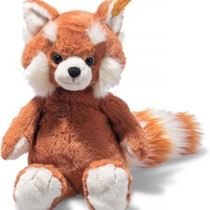 Steiff 075537 Benji red panda 28cm reddish brown