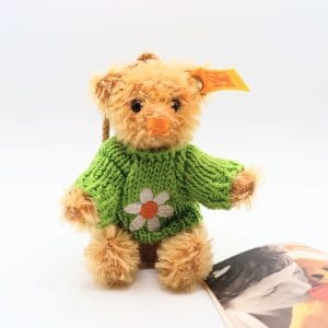 NEW **RETIRED & RARE** Steiff Mini 'Flower' BabyTeddy hanger