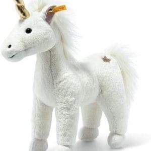 Steiff - 067648 - Soft Cuddly Friends Unica unicorn, 35 cm, Whisper White