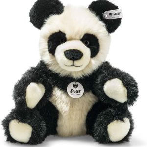 STEIFF Manschli Panda EAN 060021 24cm Black White gift Plush soft toy New!
