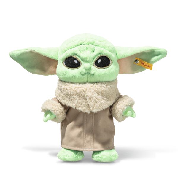 Steiff Grogu Star Wars (FREE Gift box worth £13.00) 25cm Green Plush New Limited Run - Image 3