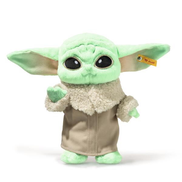 Steiff Grogu Star Wars (FREE Gift box worth £13.00) 25cm Green Plush New Limited Run - Image 7