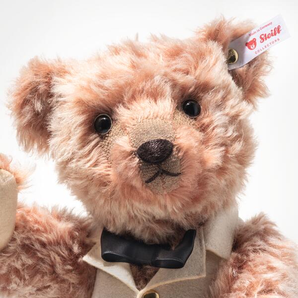 Steiff 005824 Mark Twain Teddy Bear Jointed Mohair Limited Edition Special - Image 2