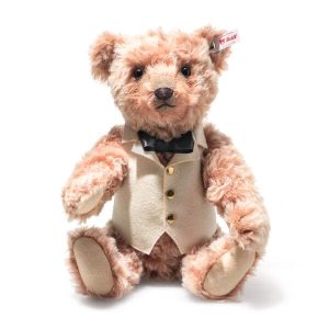 Steiff 005824 Mark Twain Teddy Bear Jointed Mohair Limited Edition Special