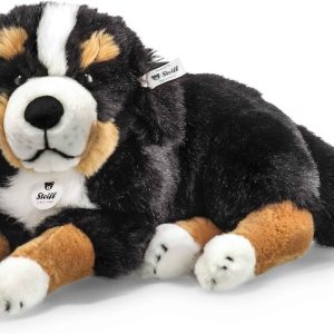 Steiff Senni Bernese Mountain Dog cuddly toy, cute stuffed toy 45CM