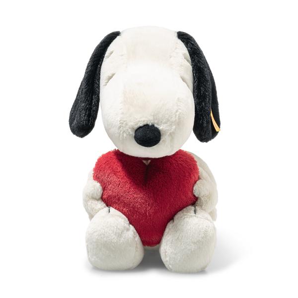 Steiff Snoopy Love cuddly toy, cute stuffed toy, boys, girls, All Ages
